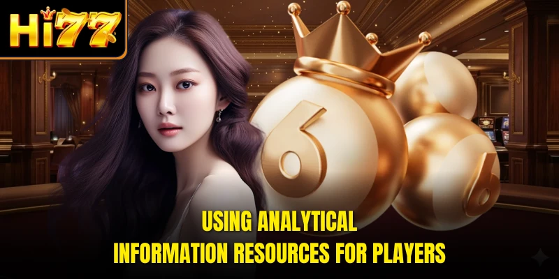 Using analytical information resources for players